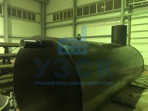 Резервуар горизонтальный стальной наземный в Томске