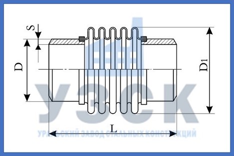 Чертёж компенсатора ОПН в Томске