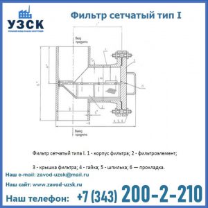 Фильтр сетчатый ФС по Т-ММ-11-2003 в Томске