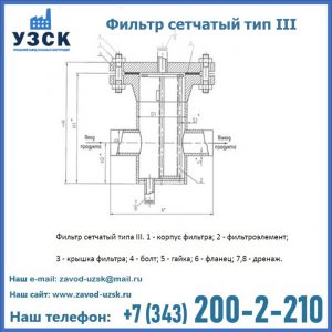 Фильтр сетчатый ФС по Т-ММ-11-2003 в Томске